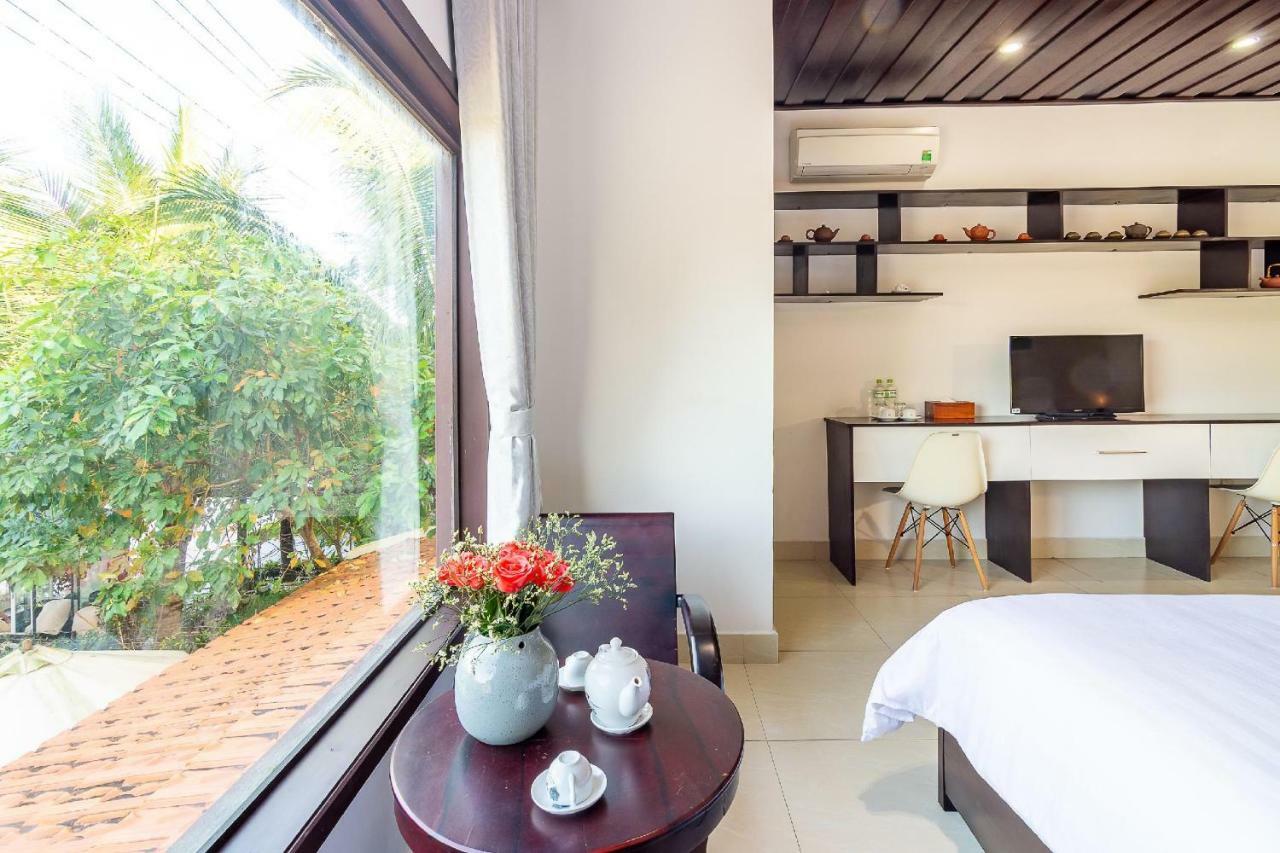 Pearl Beach Homestay Хойан Экстерьер фото